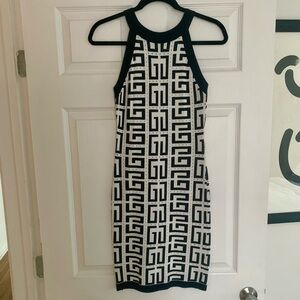 Geometric Woven Dress